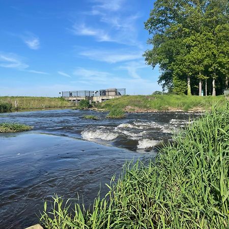 Ferienhaus Direkt An Der Hase Quakenbrück Exterior foto